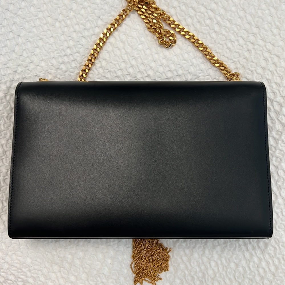 Saint Laurent Black Medium Kate Tassel Shoulder Bag - Picture 6 of 16